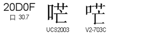 U+20D0F